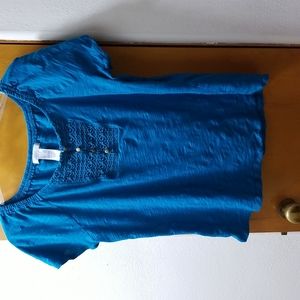 Lizwear turquoise XXL top